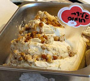 V Izraeli si můžete koupit zmrzlinu s příchutí hummusu.