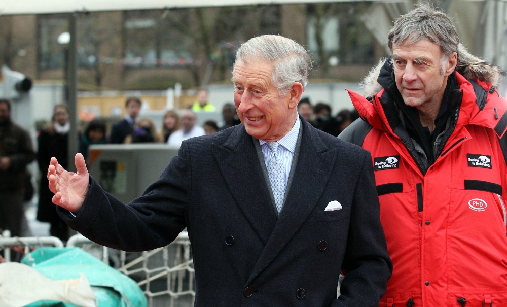 S princem Charlesem v roce 2009